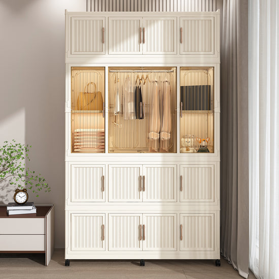 Portable Wardrobe Closet Organizer
