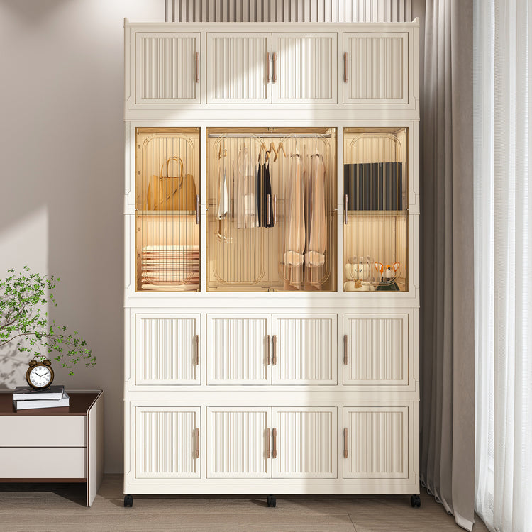 Portable Wardrobe Closet Organizer