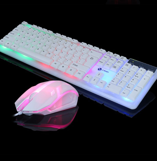 RGB gaming keyboard and mouse combo