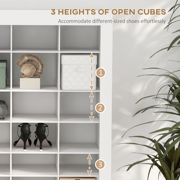 Tall Narrow Shoe Storage Cabinet 