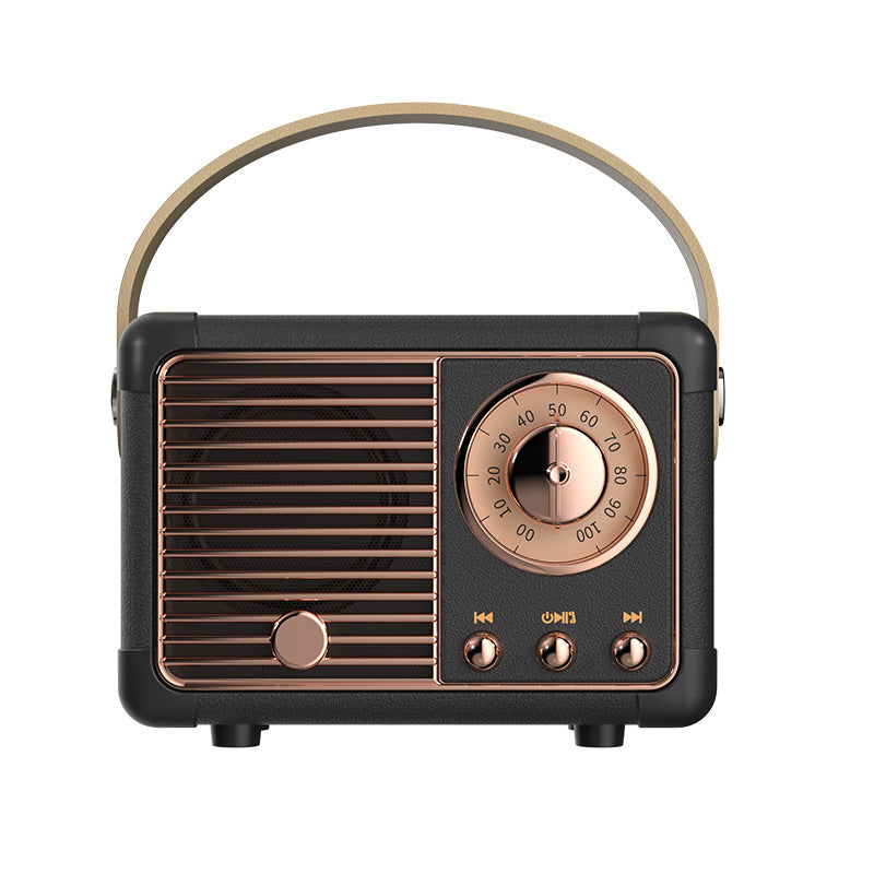 portable retro bluetooth speaker