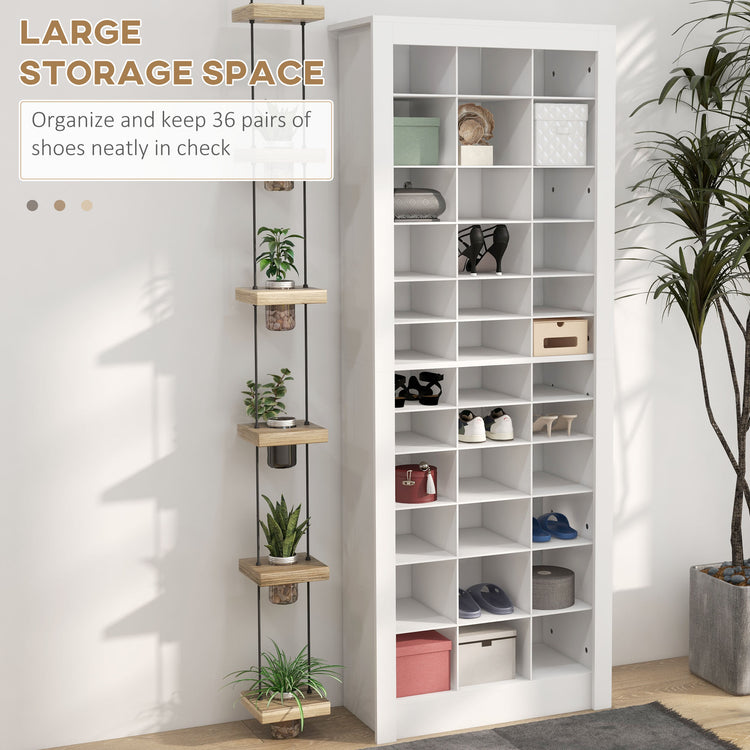 Tall Narrow Shoe Storage Cabinet 