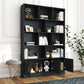 Modern Cube Storage Bookcase with Cabinet,