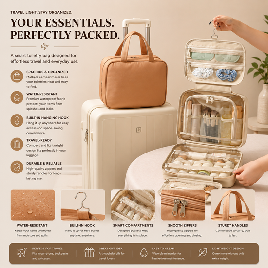 Travel Makeup Organizer
