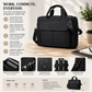Large Capacity Waterproof Laptop Tote Bag – Business Crossbody Computer Bag