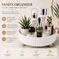 360° Rotating Makeup Organizer Tray – Lazy Susan Cosmetic & Skincare Storage