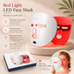 LED Light Therapy Face Mask – Wireless Red & Blue Light Skincare Device