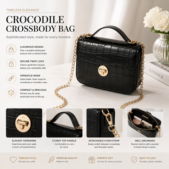 Mini Quilted Crossbody Bag