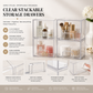 Clear Stackable Storage Drawers – Multi-Purpose Acrylic Organizer for Home & Bathroom