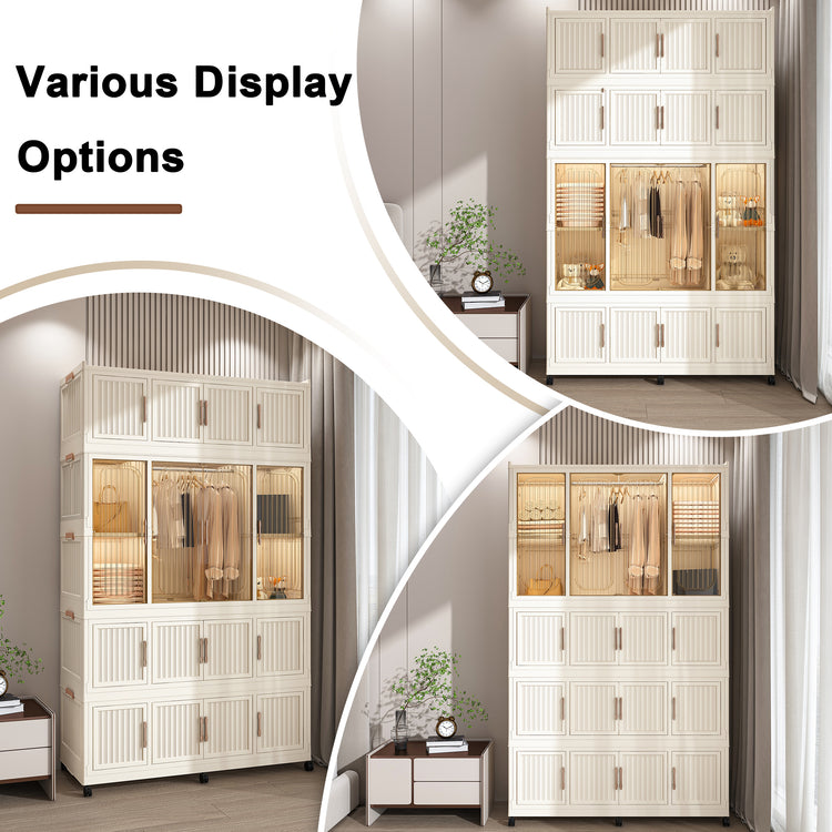 Portable Wardrobe Closet Organizer