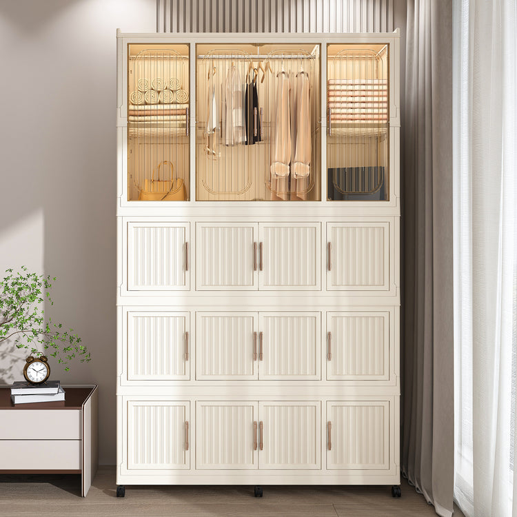 Portable Wardrobe Closet Organizer