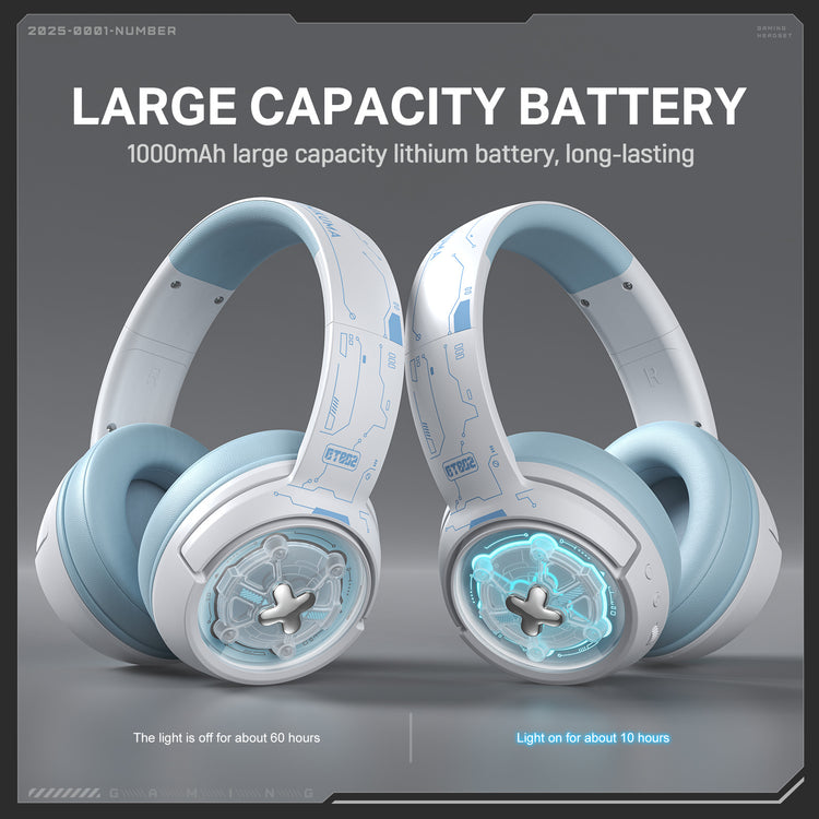 wireless gaming headset with mic